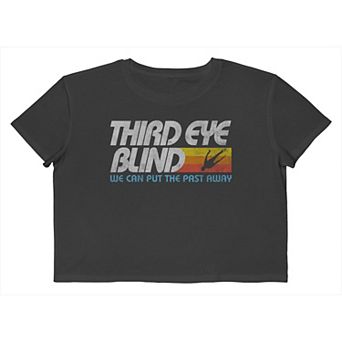 Juniors' Third Eye Blind We Can Put The Past Away Cropped Graphic Tee