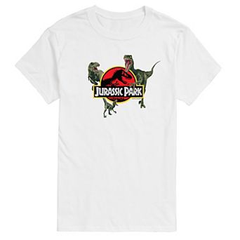 Men's Jurassic Park Logo Dinosaurs Graphic Tee