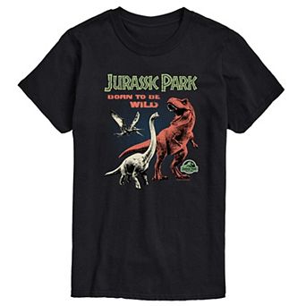 Men's Jurassic Park Born To Be Wild Graphic Tee