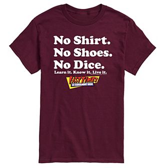 Men's Fast Times At Ridgemont High Learn It Know It Live It Graphic Tee