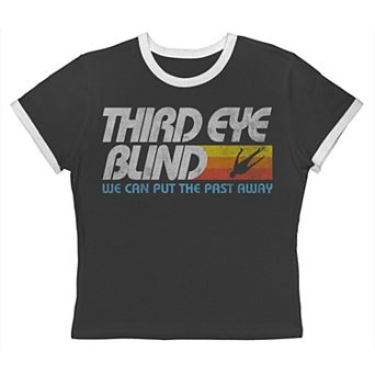 Juniors' Third Eye Blind We Can Put The Past Away Graphic Ringer Baby Tee