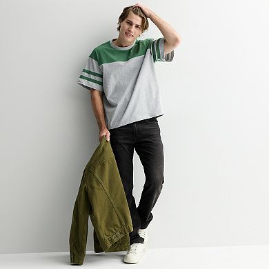 Men's Hollywood Oversized Colorblock Sporty T-Shirt