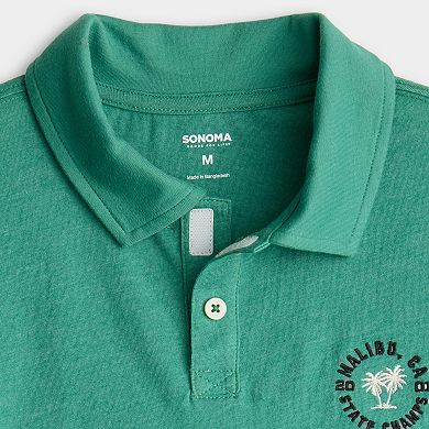 Boys 8-20 Sonoma Goods For Life® Adaptive Easy Dressing Polo