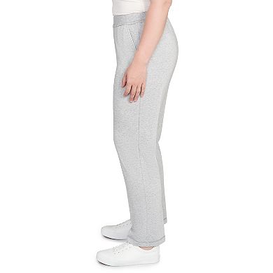 Women's Alfred Dunner Cozy Medium Length Slant Pocket Pants