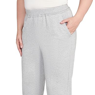 Women's Alfred Dunner Cozy Medium Length Slant Pocket Pants