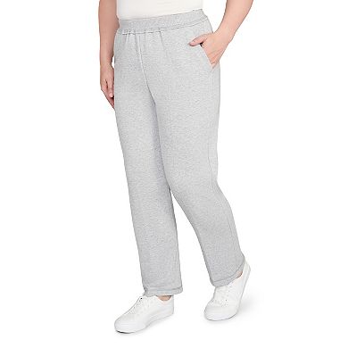 Women's Alfred Dunner Cozy Short Length Slant Pocket Pants