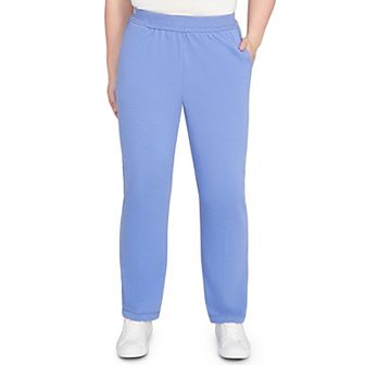 Women's Alfred Dunner Cozy Short Length Slant Pocket Pants