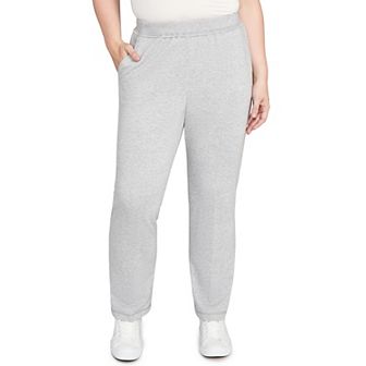 Women's Alfred Dunner Cozy Short Length Slant Pocket Pants