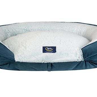 Serta Oval Couch Large Pet Bed