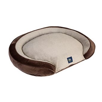 Serta Oval Couch Large Pet Bed