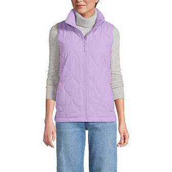 Petite Lands' End FeatherFree Onion Insulated Vest
