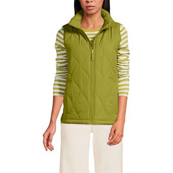 Women's Tall Lands' End FeatherFree Quilted Insulated Vest