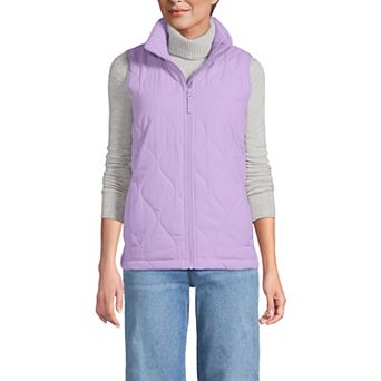 Women's Tall Lands' End FeatherFree Quilted Insulated Vest