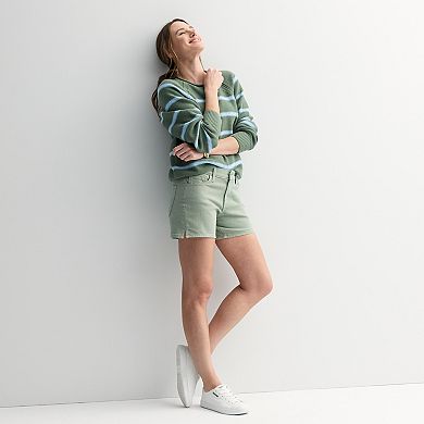 Women's Sonoma Goods For Life® Mid Rise Denim Shorts