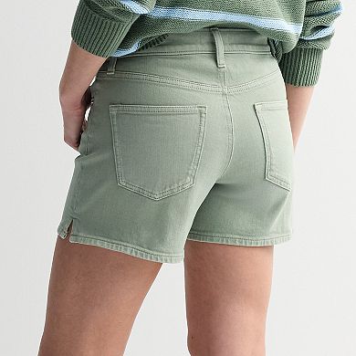 Women's Sonoma Goods For Life® Mid Rise Denim Shorts