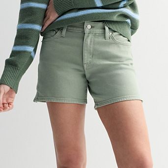 Women's Sonoma Goods For Life® Mid Rise Denim Shorts