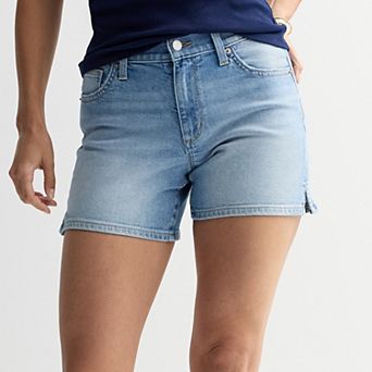 Women's Sonoma Goods For Life® Mid Rise Denim Shorts