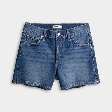 Petite Sonoma Goods For Life® Mid Rise Denim Shorts