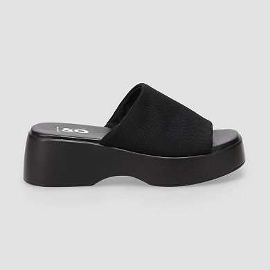 SO® Stretch Band Women's Slip-On Wedge Sandals