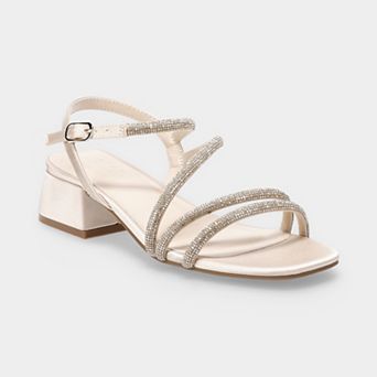 Apt. 9® Women's Strappy Bling Dress Sandals