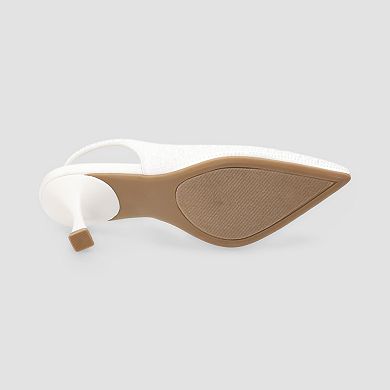 Apt. 9® Bling Slingback Women's Pumps