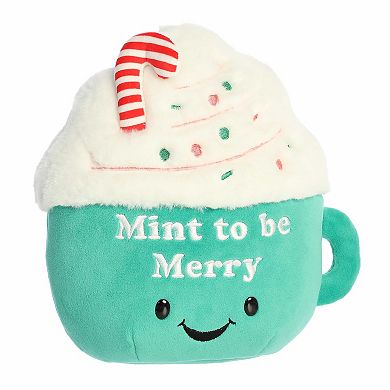 Aurora Small Green Festive Stuffed Animal 9" Mint To Be Merry JUST SAYIN'