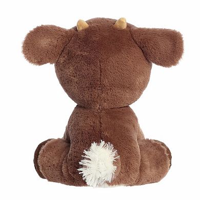 Aurora Medium Cocoa Brown Festive Stuffed Animal Dashing Reindeer Holiday