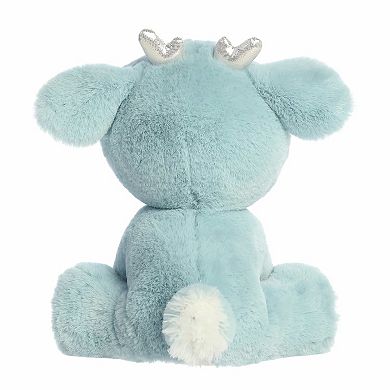 Aurora Medium Winter Blue Festive Stuffed Animal Dashing Reindeer Holiday