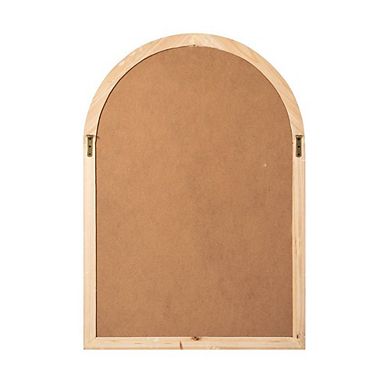 Rustic Wall Mounted Mirror Boho Decor For Home, Living Room, Entryway, Bedroom, Bathroom, Or Vanity