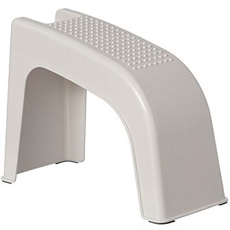 Bath Foot Stool For Shaving Legs, Non-slip Sturdy Spa Footrest Shaving Stool With Storage