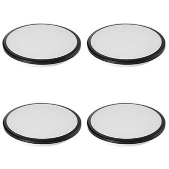 Led Ceiling Light Fixture Flush Mount Lighting, 6500k Daylight White, Energy-saving, Set Of 4