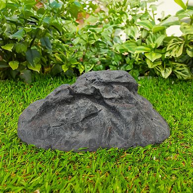 Outdoor Natural Artificial Lightweight Husk Rock Faux Rock Decor Covers Up Landscape Utilities