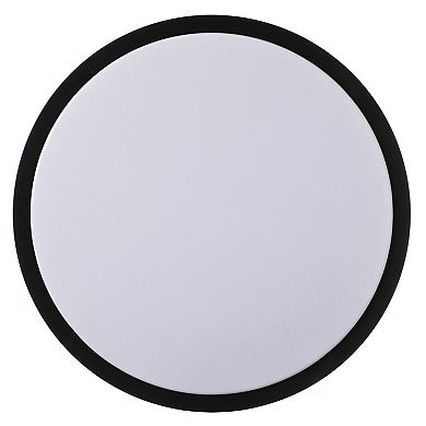 4-pc 16" LED Ceiling Light Fixture Modern Flush Mount 36W 6500K Cool Daylight Energy, Black