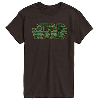 Men's Star Wars Logo Camouflage Graphic Tee