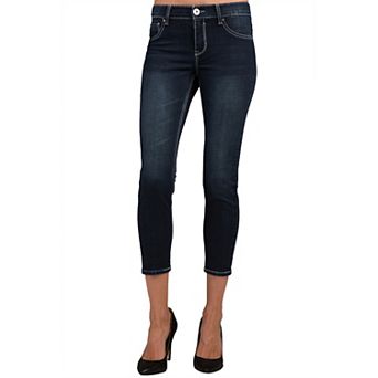 Stretch Denim Crop Skinny Premium Jeans