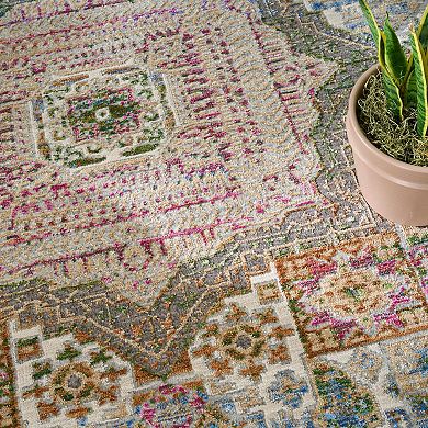 Nourison Quaint Harmony Medallion Indoor Area Rug