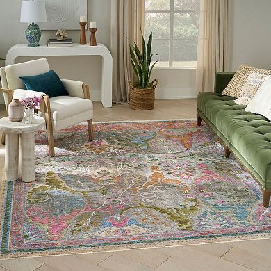 Nourison Quaint Harmony Floral Bohemian Indoor Rug
