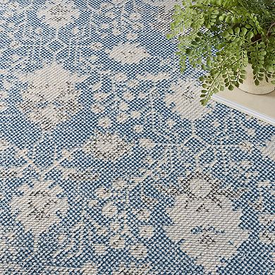 Nourison Desert Mirage Vintage Scroll Indoor Area Rug