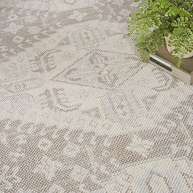 Nourison Desert Mirage Vintage Medallion Indoor Area Rug