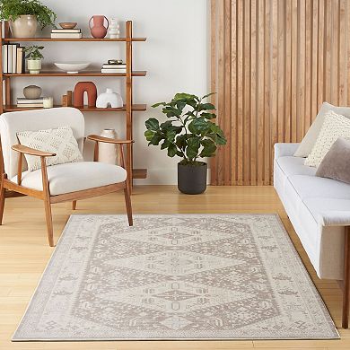 Nourison Desert Mirage Vintage Medallion Indoor Area Rug
