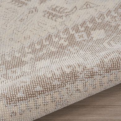 Nourison Desert Mirage Vintage Medallion Indoor Area Rug