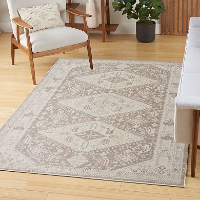 Nourison Desert Mirage Vintage Medallion Indoor Area Rug