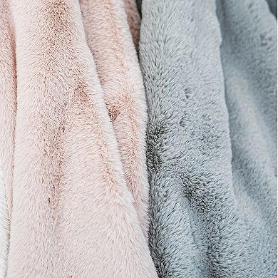 Narniar Luxurious Faux Fur Throw Blanket