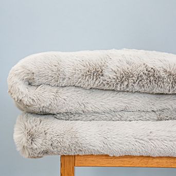 Narniar Luxurious Faux Fur Throw Blanket
