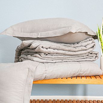 Narniar Luxurious Linen comforter 3 pc set