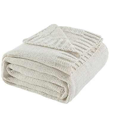 Narniar Chenille Sweater Knit Blanket