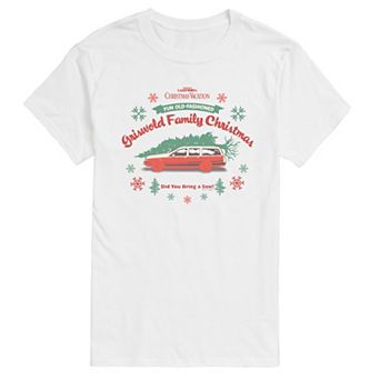 Men's National Lampoon's Christmas Vacation Griswold Family Christmas Graphic Tee