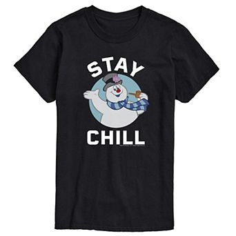 Men's Frosty The Snowman Stay Chill Graphic Tee