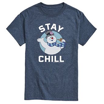 Men's Frosty The Snowman Stay Chill Graphic Tee