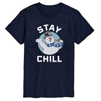 Men's Frosty The Snowman Stay Chill Graphic Tee